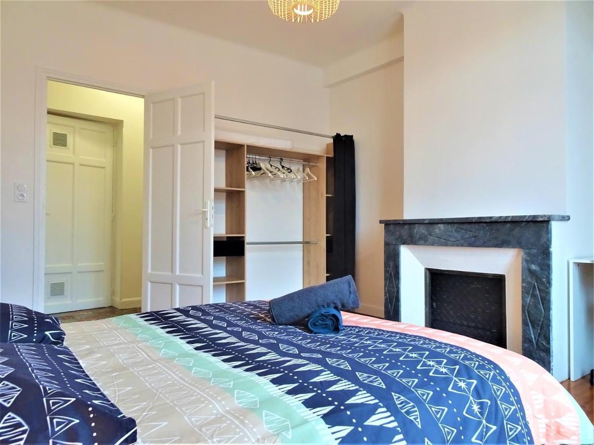 Chambre Privee Et Spacieuse Au Sein D'Un Logement Partage - Central, Quartier Villebourbon - 3 Chambres Doubles - 2 Balcons - Places De Stationnements Gratuites - 5 Min A Pied Gare Et Hypercentre มงโตบ็อง ภายนอก รูปภาพ
